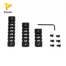 Totrait Tactical Keymod Rail Base Mount 3 5 7 планки подходят для Picatinny Weaver 20 мм рельсы Охотничьи аксессуары