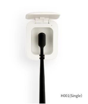 

New Smart Toothbrush Sterilizer UVC-LED Ultraviolet Sterilization Smart Switch Closed The Lid Working and Fast Charging