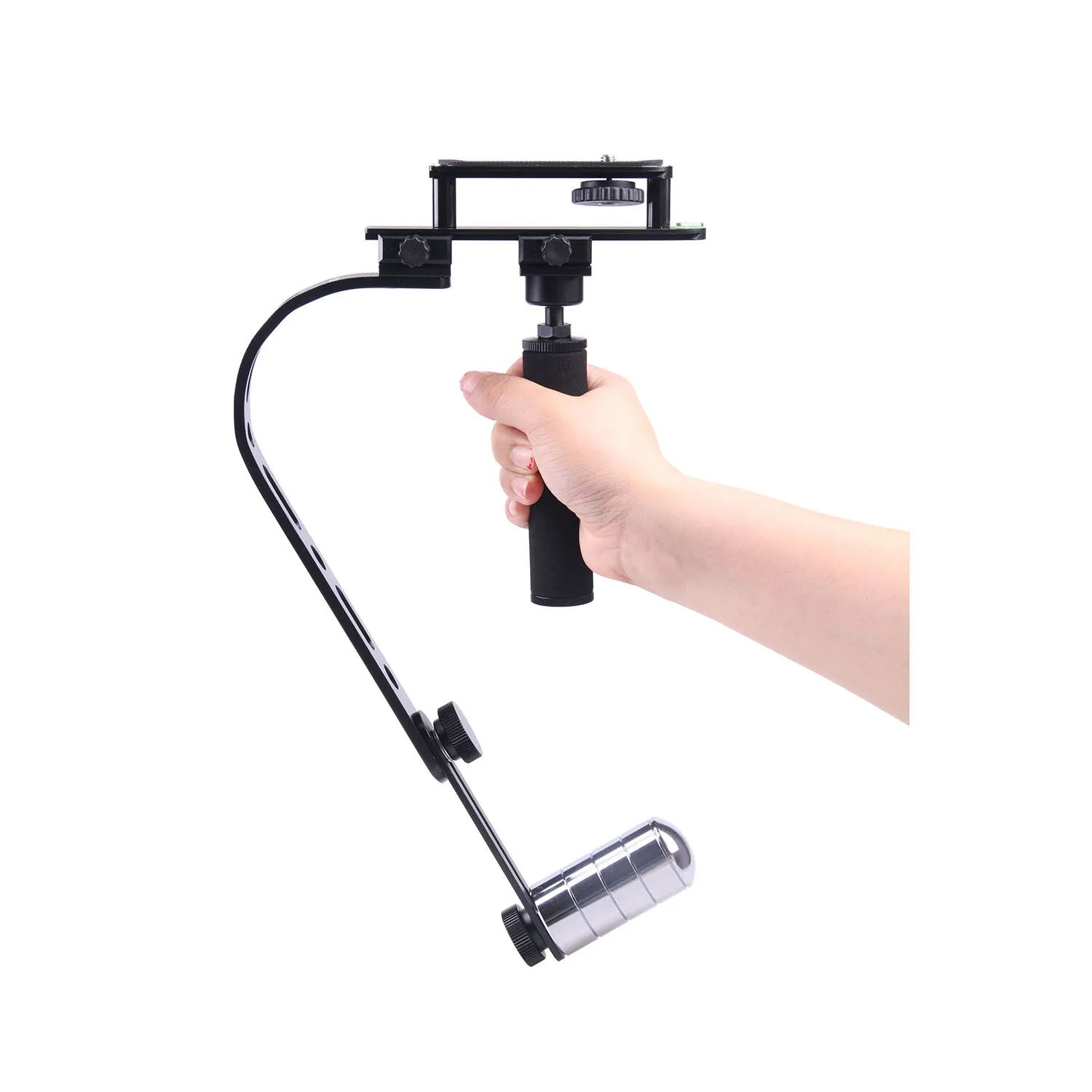 

5D3 Hand-Held Camera Stabilizer Filming Shock Absorber Mini Stabilizer Bow-shaped Single-lens Reflex Camera DV Video Stabilizer