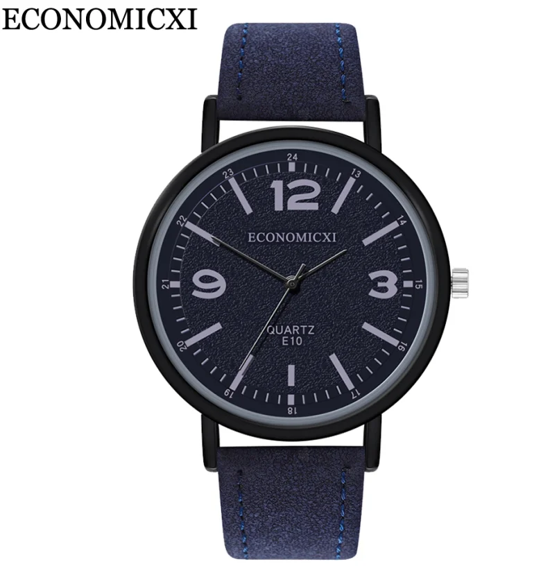 Relojes Para Mujer женские часы брендовые кварцевые женские часы Топ Роскошные наручные часы красный кожаный ремешок женские часы модное платье - Цвет: blue