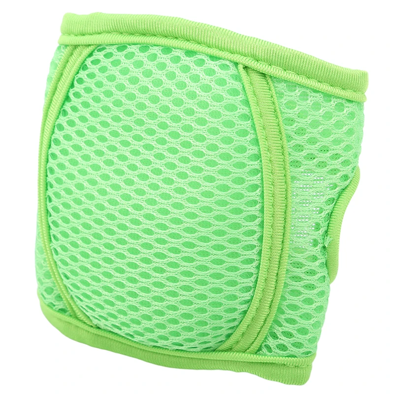 Fluorescent green Новые дышащие младенцев губка наколенники для малышей наколенники для ползания падения колодки детские гетры для маленьких детей штаны с наколенниками, коленные защитные Лидер продаж - Цвет: Fluorescent green