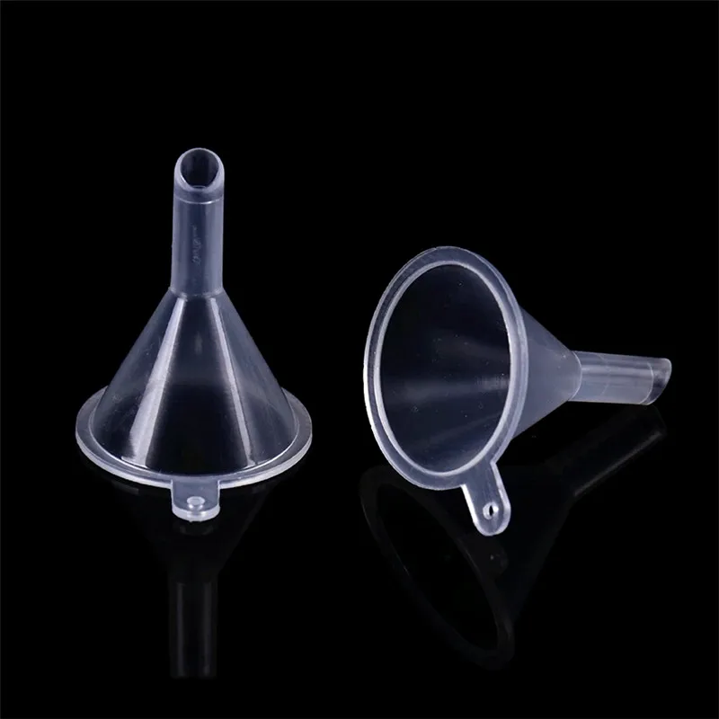 Wide Mouth Funnel Stainless Steel Funnel Kitchen Funnel Baking Funnel Plastic Funnel 2/5/10pcs Mini Funnel Perfume Liquid Filling Tool Lab Supplies