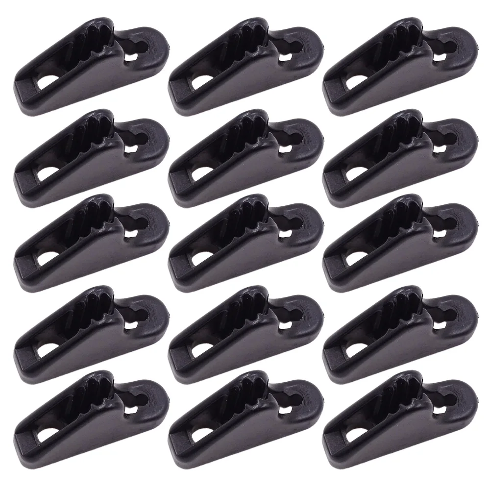 Triangle Rope Tightener Camping Tent Guy Lines Runner Guyline Camping Awning Stopper Adjuster Cord Rope Tensioner 10/30 pcs