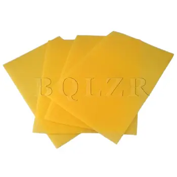 

BQLZR 4 x Fruit & Vegetable Life Extender Liner for Refrigerator Drawer Yellow
