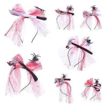 

7 Pcs Halloween Spider Headdress Creative Costume Accessories for Decoration