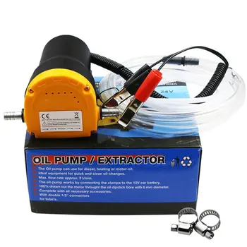 

Oil Fluid Water Electric Pump Portable Drill Pump Self Priming Transfer Oil Fluid Water Pump 8Mm Shank For Electric Drill