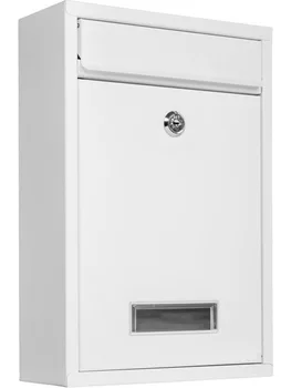 

Letter box rectangular 22x9x32cm White