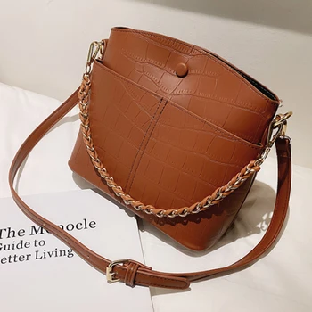 

Alliagator pattern Large Capacity Shoulder Bag Women handbag Fashion Chain Shoulder Bag Tote Bag Sac Bols
