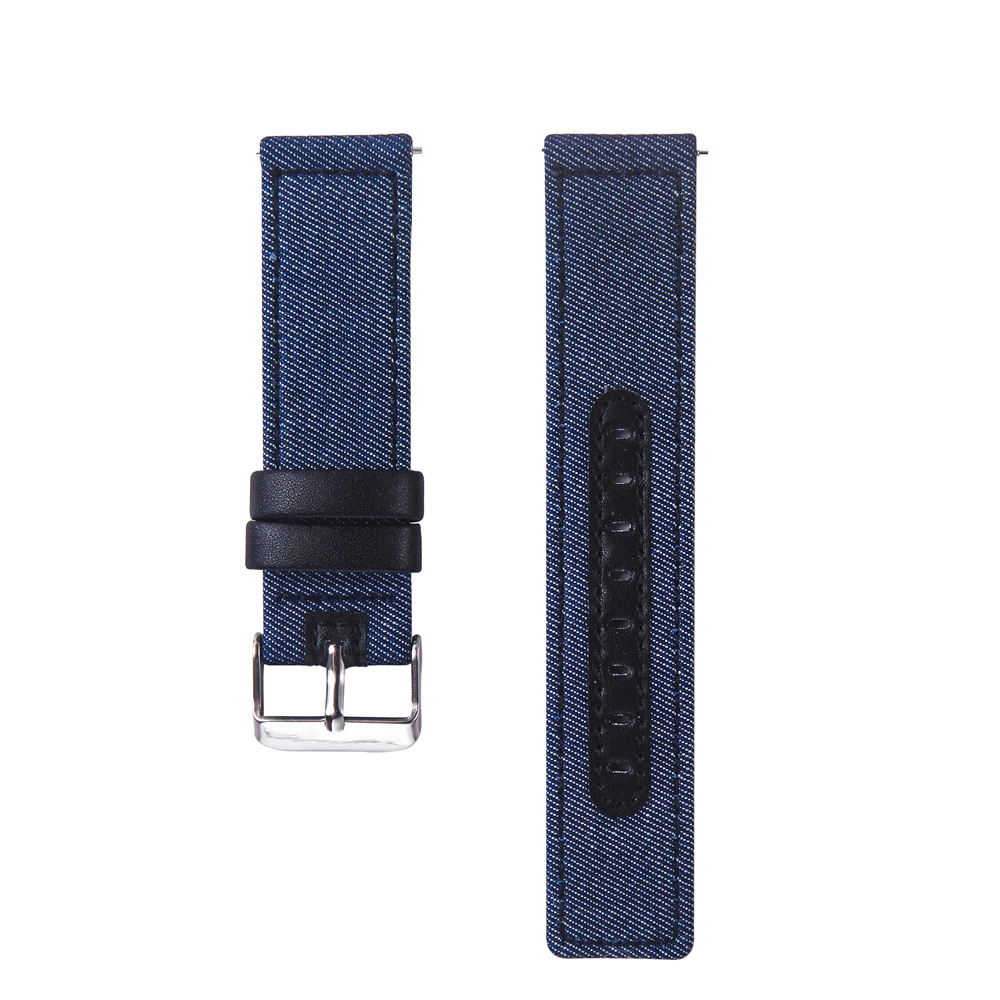 18 20 мм 22 мм холщовый ремешок для часов Amazfit GTR 47 мм нейлоновый кожаный быстросъемный ремешок для Amazfit GTR 42 мм Amazfit Bip Correa - Цвет ремешка: 18
