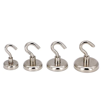 

1Pcs Magnetic Hanging Hooks Hold Strong Magnet Hanger For Home Kitchen Wall Hook