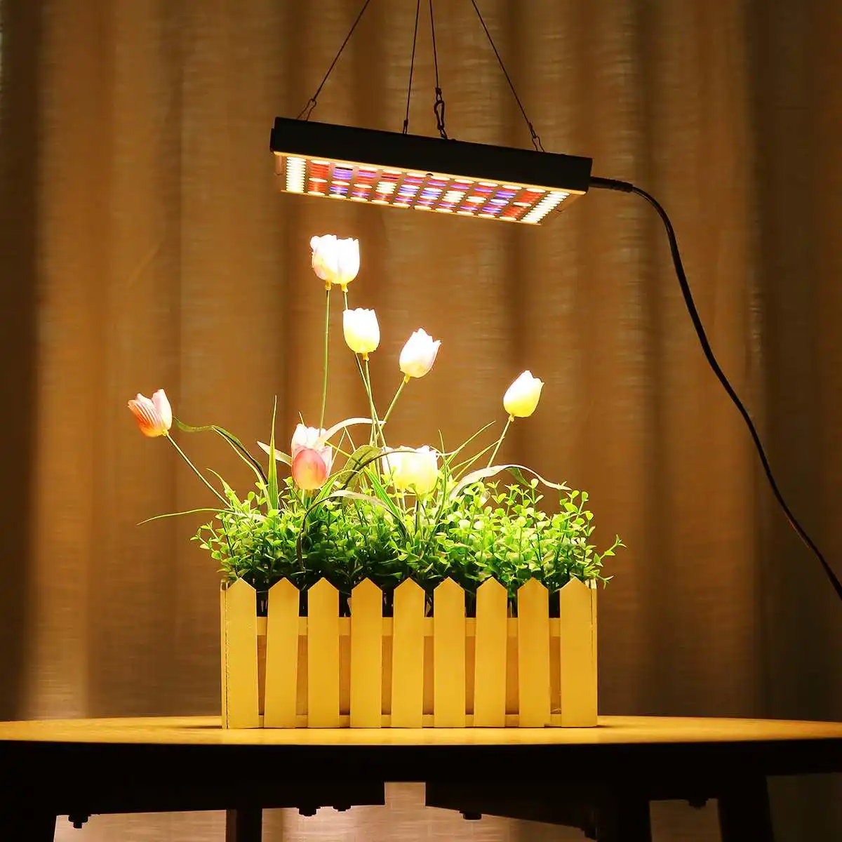 3000W 144LED Grow Light Full Spectrum Greenhouse Hydroponic Office Indoor Grow Lights Flower Veg Growing Lamp Gardening Supplies