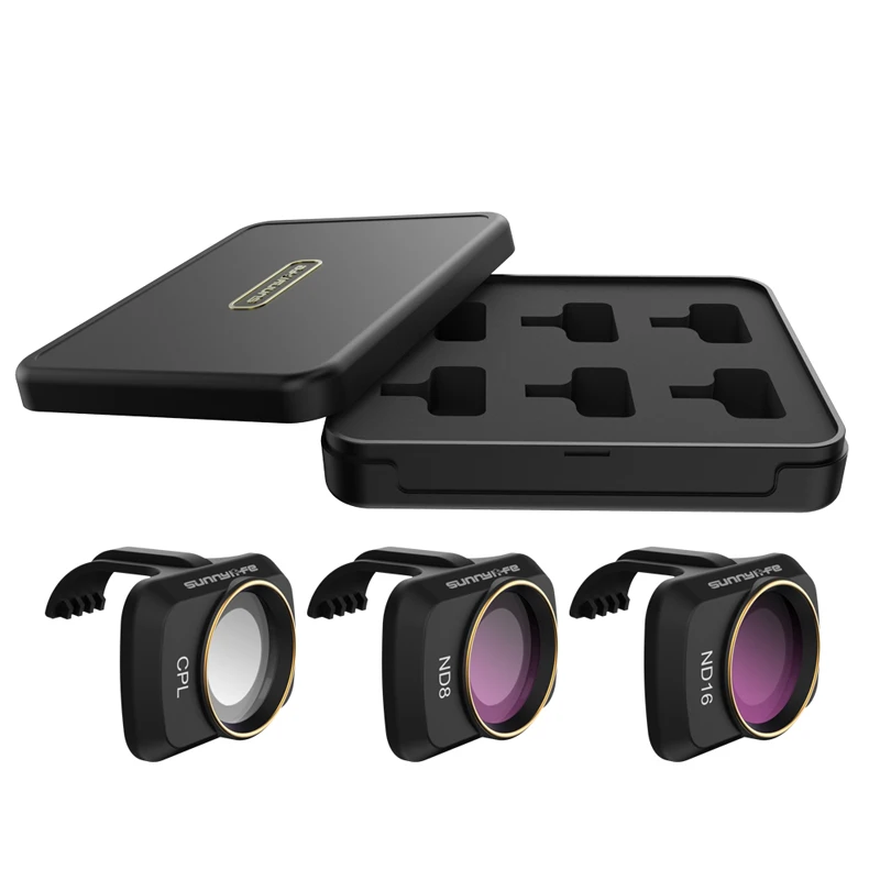 CPL ND8 ND16 Наборы фильтров для объективов DJI Mavic Mini MCUV ND4 ND8 ND16 ND32 CPL ND/PL фильтр для камеры Drone Профессиональный для Mavic Mini АКСЕССУАРЫ - Цвет: CPL ND8 ND16