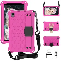 Durable EVA Foam Hand - Held Case for A7Lite 8.7 T220 T225 (Rose red)
