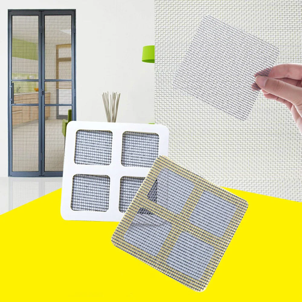 DIY Оконные ремонтные патчи кухни спальни двери экрана самоклеющиеся комплект