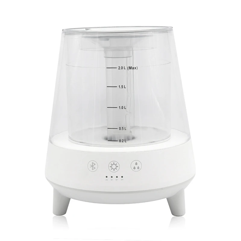 

2L Air Humidifier Home Bluetooth Music Office Large-Capacity Three-In-One Ultrasonic Atomizer Aroma Diffuser