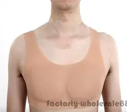 Специальные поддельные мышцы груди Твердые abs шесть-pack V линия abs живота Macho человек искусственного моделирования Pecs мышцы для мужчин