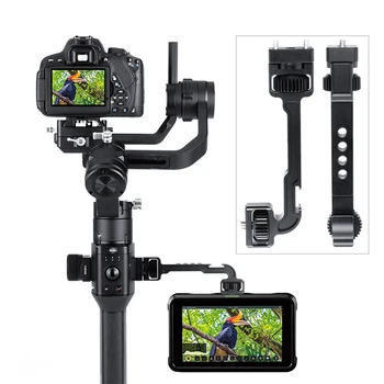 

Ulanzi Gimbal Monitor Mount for DJI Ronin S SC Handheld Stabilizer LED Video Light Microphone Extension Bracket Cold Shoe Holder