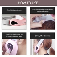 Electric V Face Shape Lifting Slimming Double Chin Reducer V Line Facial Lift Up Face Slimming Machine EMS Neck Lift Massager
