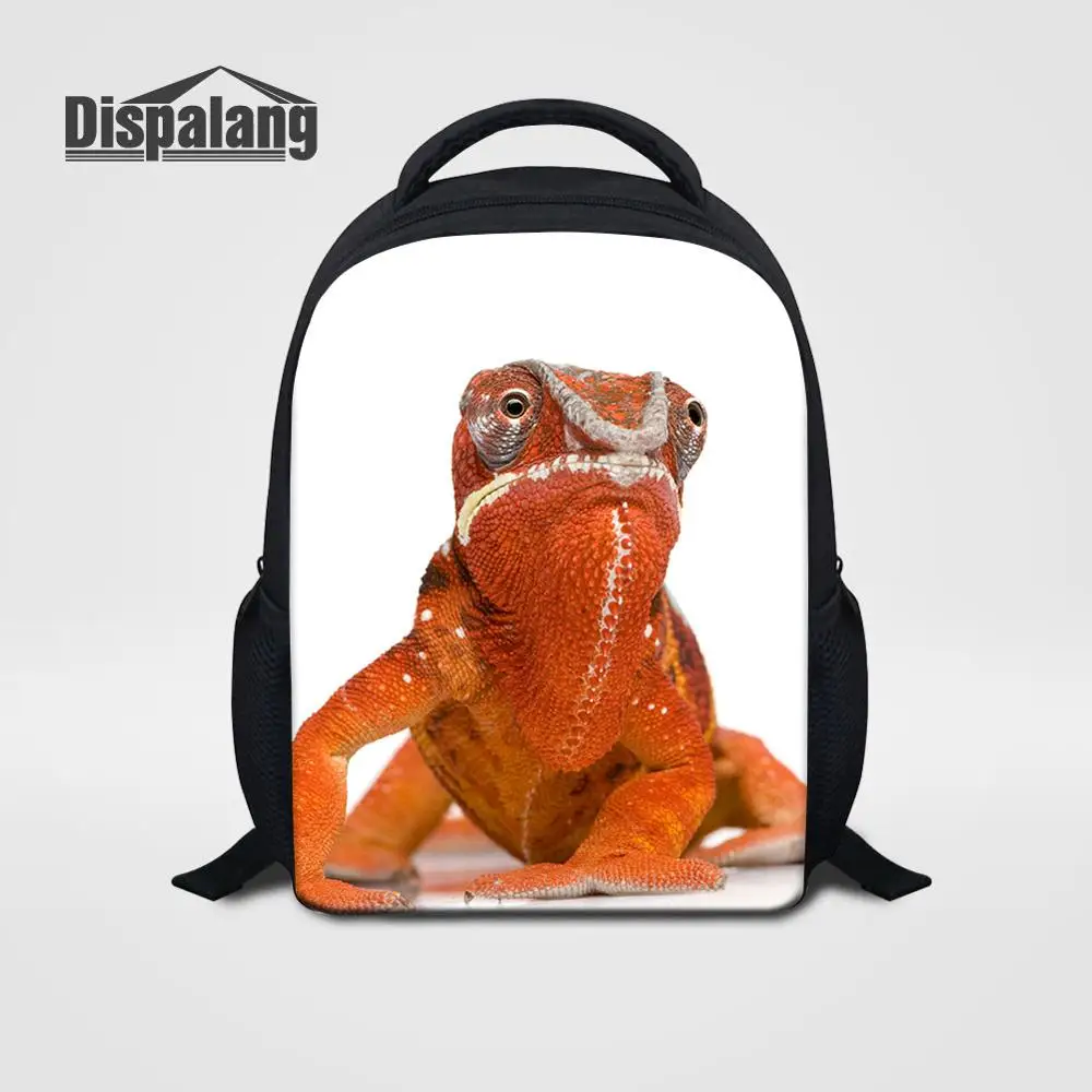 Backpack02 Детский маленький школьный рюкзак для детского сада ящерица с животным принтом, школьный рюкзак для мальчика, мини рюкзак на плечо для путешествий, детский рюкзак - Цвет: Backpack02