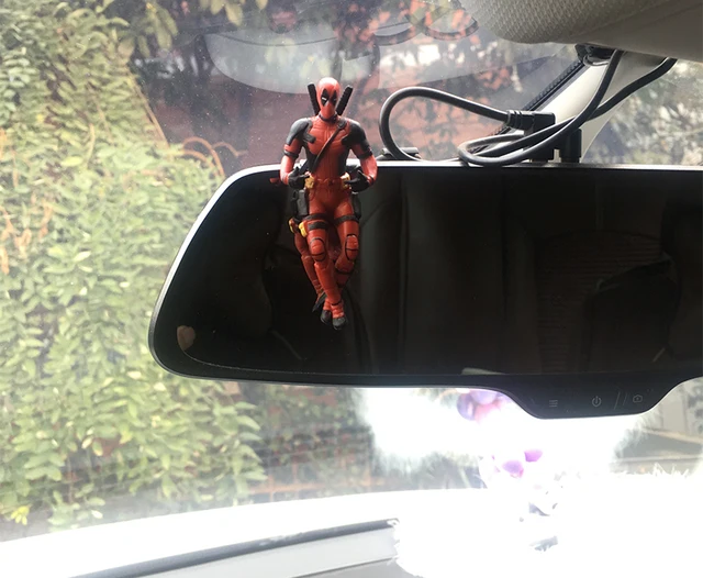 Car Ornaments Personality Deadpool Car Ornament Action Figure Sitting Model Anime Mini Doll Car Decoration Car Accessories Ornaments Aliexpress