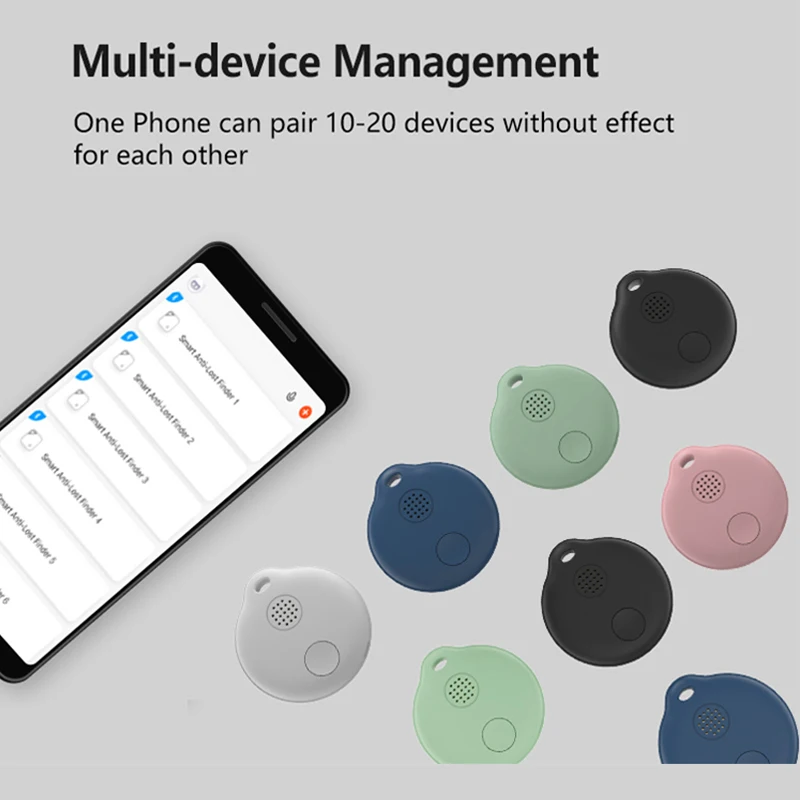 Tuya Smart Tracker Device Mini Tag Key Child Finder Pet Tracker Location Bluetooth Tracker Smart Tracker Vehicle Anti-lost alarm 3