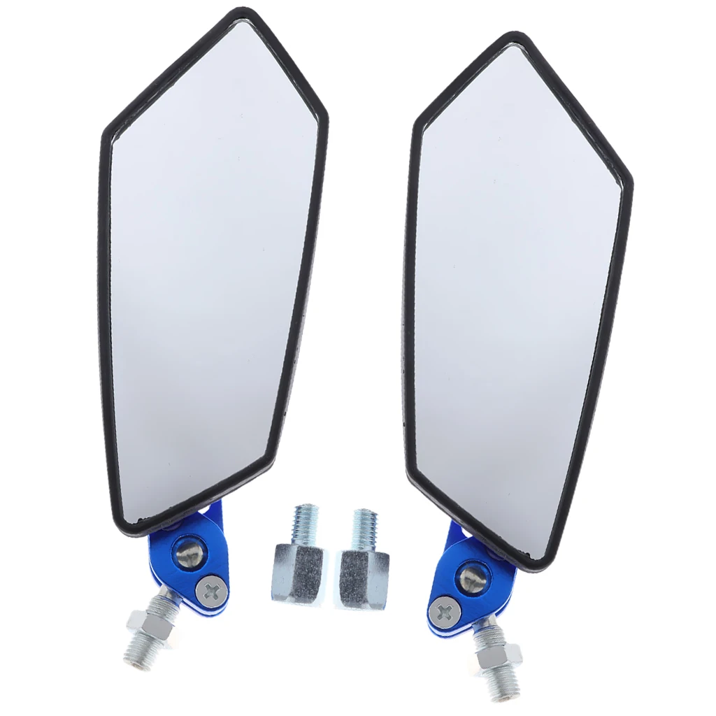 Motorcycle Scooter Moped Rearview Mirror 8/10mm For XF125/ZY100T