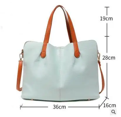 green big Сумка женская кожаная сумка Роскошные дизайнерские сумки Топ-сумки bolsa feminina bolso Женская сумочка основной горячая Распродажа сумка на плечо - Цвет: green big