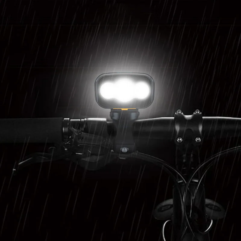 Bike Lights Set 3*L2/T6 LED Bicycle Light USB Charging Mobile Power Built-In 18650 Battery 3 Modes Front Headlight Lamp