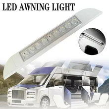 

6500k Plastic+LED LED Awning Light 12V 24V Waterproof 256mm Exterior Caravan Motorhome Strip Lamp