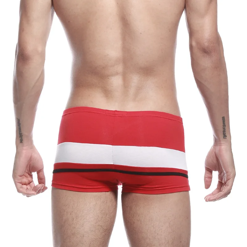 Calecon homme Seobean Classic Мужское нижнее белье пикантные трусы боксеры хлопковые ondergoed