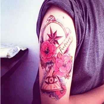 

Global Hot Sales Large Size Waterproof Men And Women-Arm Half a Europe And America Color Tattoo