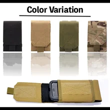 Уличный спортивный тактический армейский держатель для телефона Molle Чехол для мобильного телефона поясной ремень водонепроницаемый нейлоновый EDC охотничьи сумки для мобильного телефона