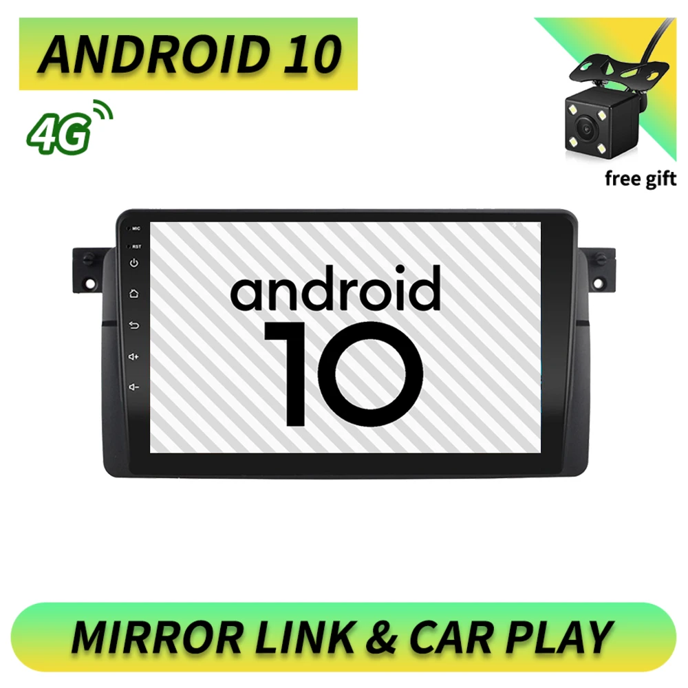 9 дюймов 2Din автомобильное радио Android 10 0 мультимедиа авторадио стерео плеер GPS