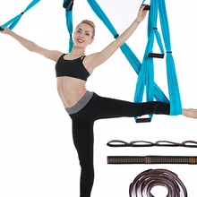 Воздушные качели для йоги, ультрасильный антигравитационный гамак для йоги, набор для инверсии слинга, инструмент для качания, для воздушной йоги, инверсии, упражнения