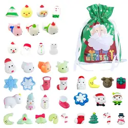 Juguetes antiestrés para niños y adultos, juguete sensorial blando para aliviar el estrés, regalo de Navidad, 10/30 piezas
