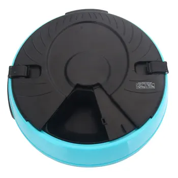 

PF-18 6-Meal Automatic Pet Feeder Light Blue Dog Supplies Dog Feeding / Water Supplies