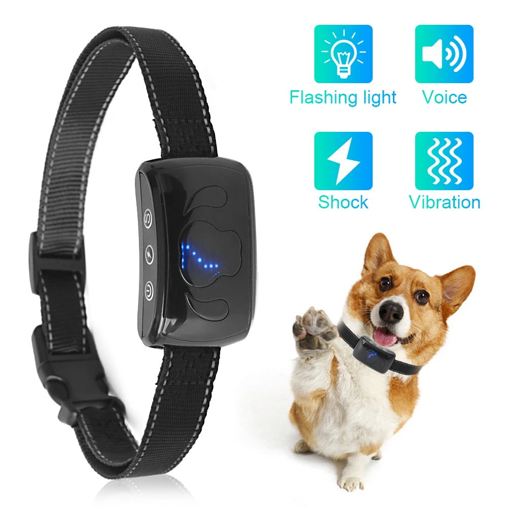 Minst verhoging micro Hond Anti Blafband Waterdicht Met Piepjes En Trillingen Elektrische Shock  Anti Barking Geen Bark Training Collar Oplaadbare|Bark Deterrents| -  AliExpress