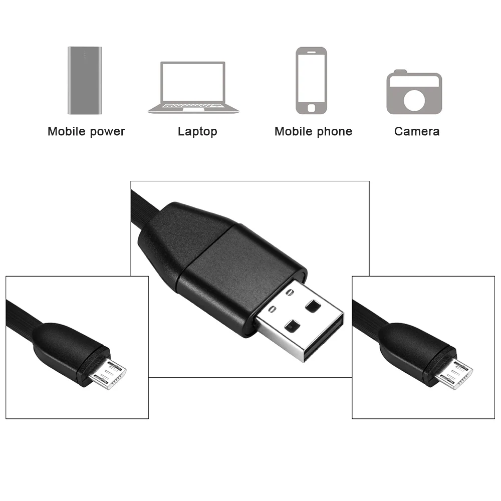 Para Snooper Ventura Pro S6800 USB Cable cargador de transferencia de datos Blanco Plomo 