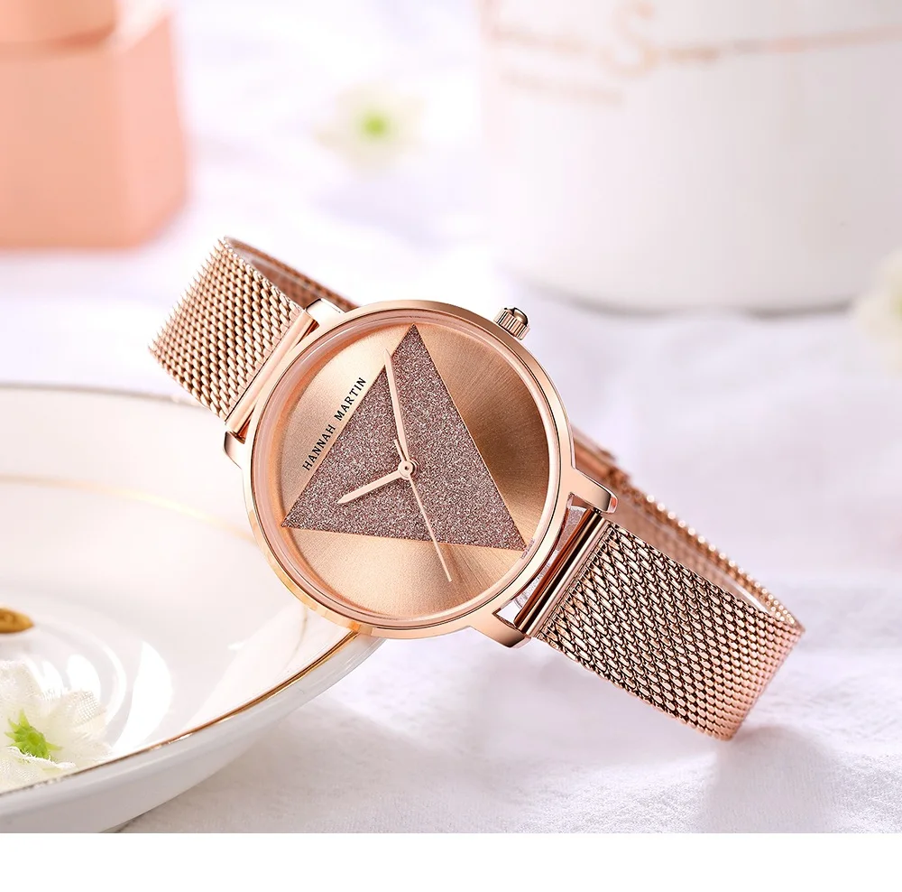 

Original Design Women Watches Fashion Japan Quartz Movement Stainless Steel Rose Gold Waterproof Wrist watches relogio feminino