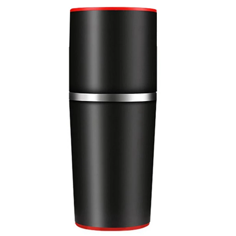 

Manual Coffee Pot Hand-Press Portable Espresso Machine Coffee Pressure Pot Pot Coffee Tool Outdoor Travel(Black)