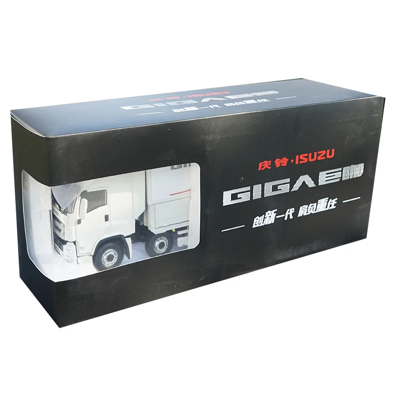 Оригинальная фабрика 1:32 модель грузовика контейнера ISUZU GIGA 4X2 Van Express для