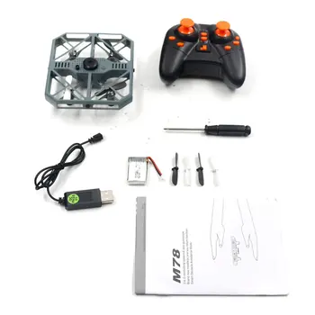 

Skytech M78 Five-way Induction Remote Control Four-axis Drone 4CH RC Folding Drone Altitude Hold RC Helicopter with LED Light