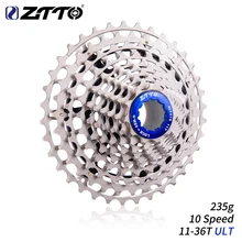 ZTTO 10 скорость 11-36T конечная велосипедная кассета ulty 10s сталь MTB Freewheel CNC для MTB гравийного велосипеда совместимый XX X0 M980 M780