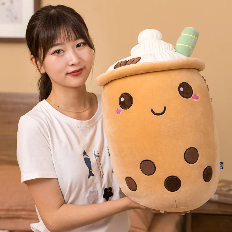 Kawaii Bubble Tea Fruit Series Plush XL (50cm)