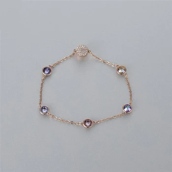 

High-quality SWA series invisible , colorful look suitable for women's all-round Bracelet
