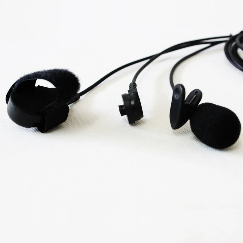 TK Air Guide with Bar Headphones Microphone Finger PTT Headphones