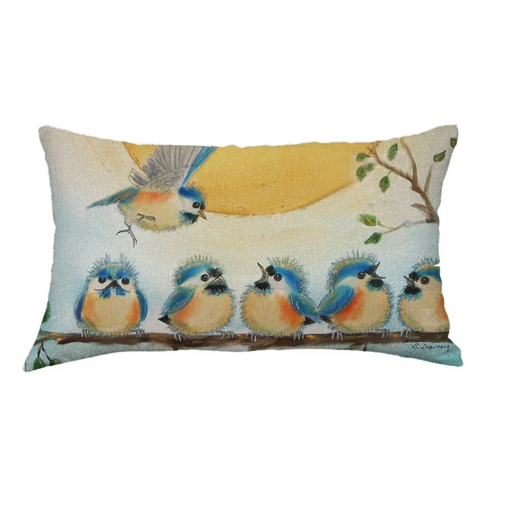 Cartoon animal Sofa Pillow Case Cushion Cover Cartoon Linen Cotton Home Decor Cartoon animal Sofa Pillow Case Cushion Cover Cartoon Linen Cotton Home Decor