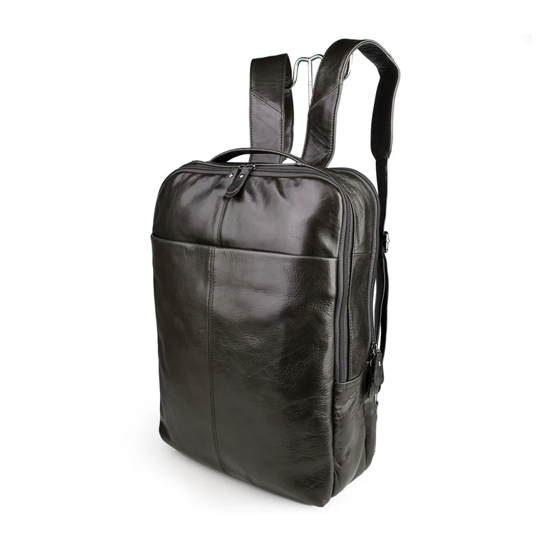 J.M.D винтажный коричневый маленький рюкзак из натуральной кожи для девочек, женский маленький рюкзак 7280J