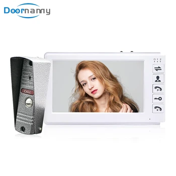 

Doornanny 7 Inch Video Intercom For Home Apartment Access Control System Video Doorphone Intercom Kit DIY 4 Wires Connectivity