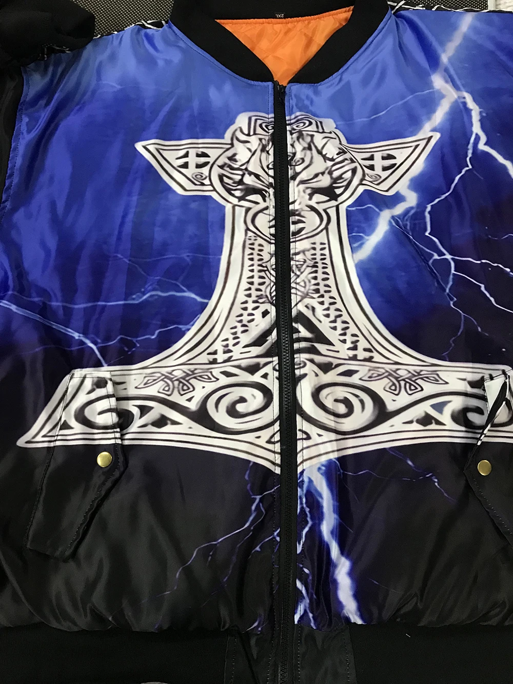 Viking Tattoo 3D bomber куртки толстовки для мужчин женщин Новая мода молния с капюшоном длинный рукав пуловер унисекс Norse косплей одежда-3